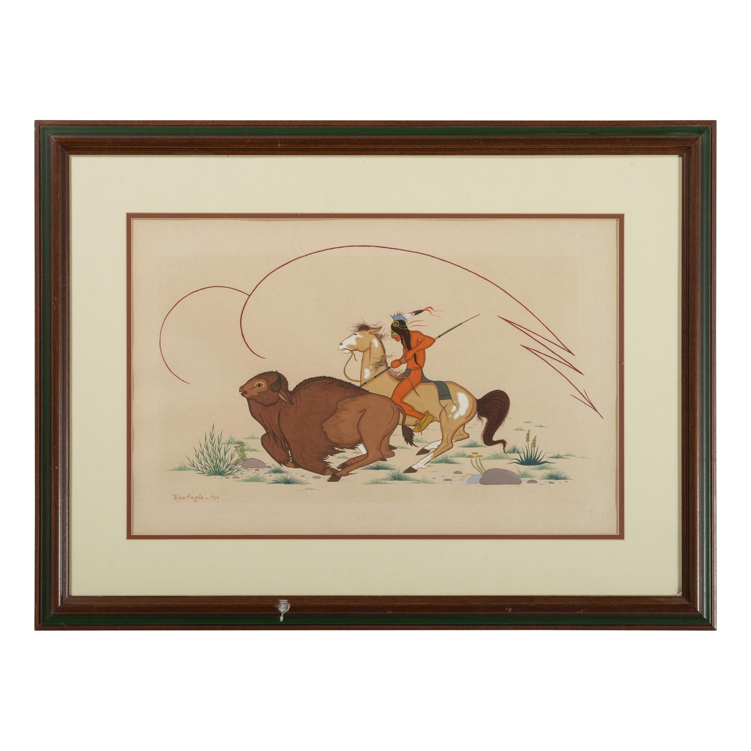 untitled , Buffalo Hunt