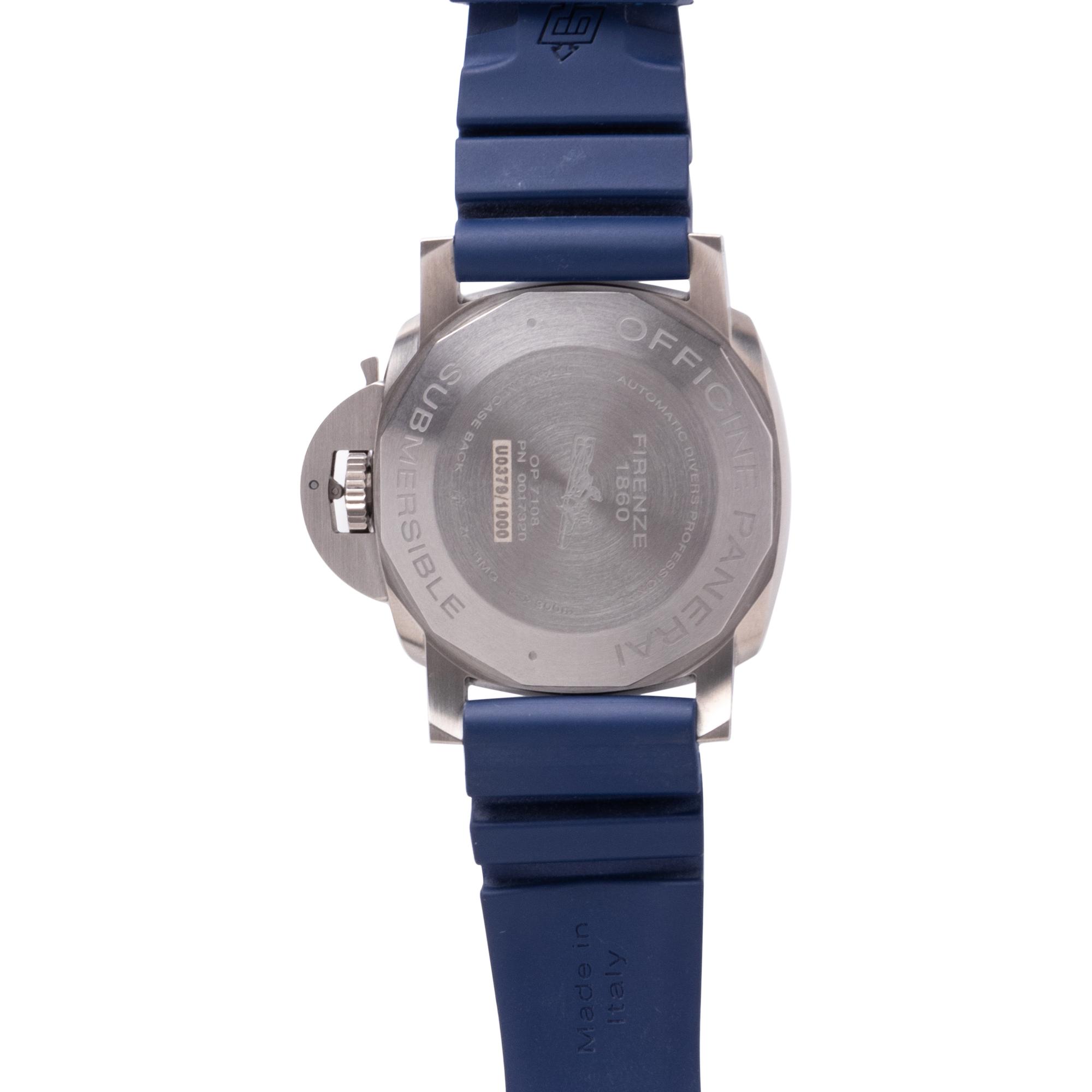 PANERAI, REF. PAM00692 TITANIUM 'LUMINOR SUBMERSIBLE BMG-TECH' WRISTWATCH