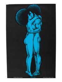[BLACK POWER]. A group of 5 Black Power blacklight/Day-Glo posters, comprising:
