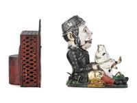 Two Cast Iron Mechanical Banks