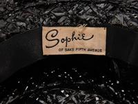 Sophie Gimbel, Flat Brim Hat