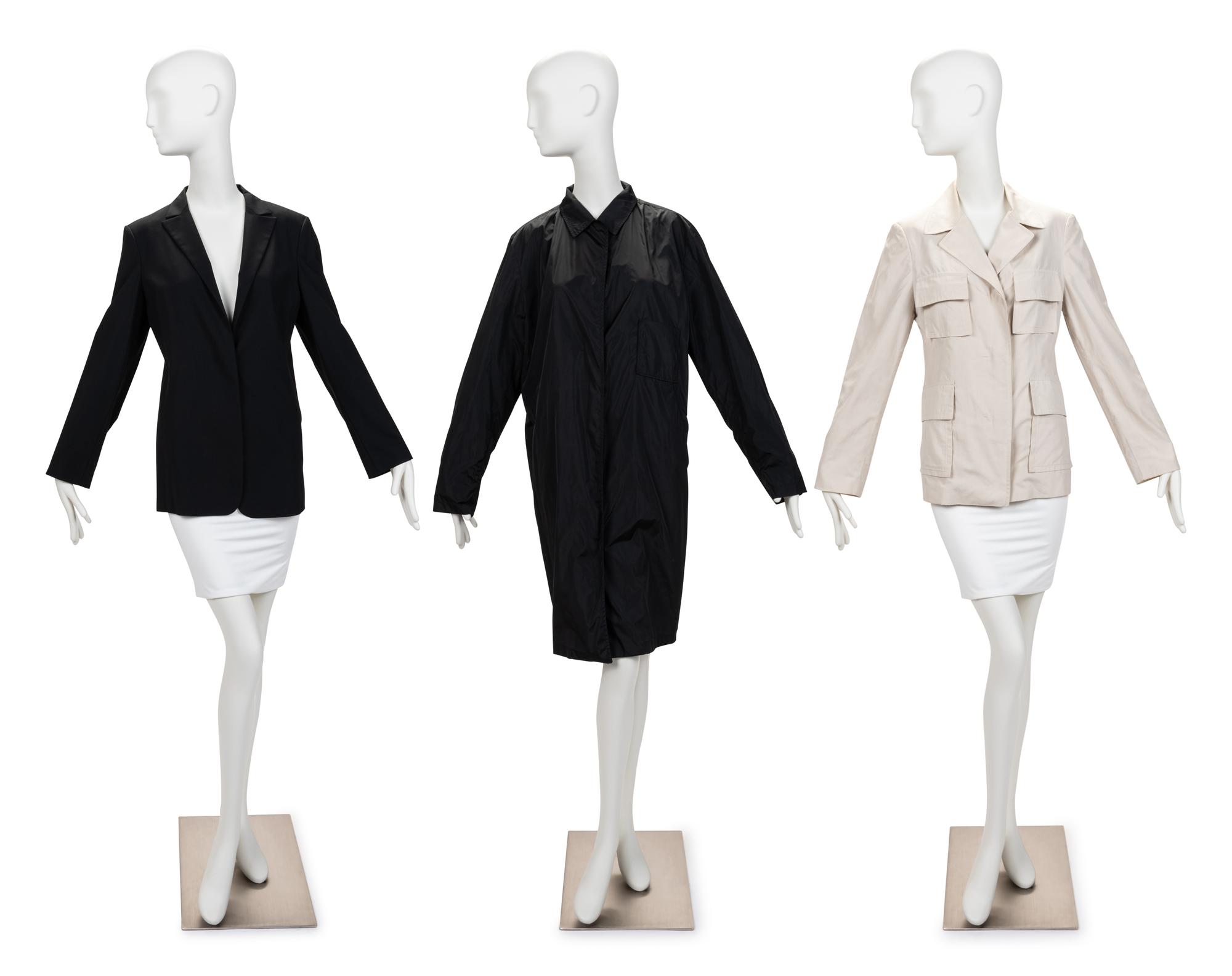 Three Jil Sander Jackets, 1990-2000s