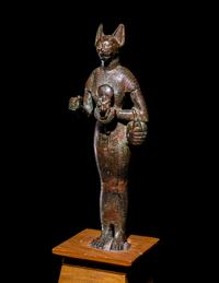 An Egyptian Bronze Bastet