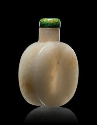A White Jade Snuff Bottle