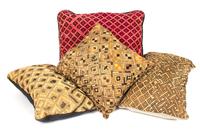 A Group of Twelve Pillows Largest: 19 1/2 x 16 1/2 inches.