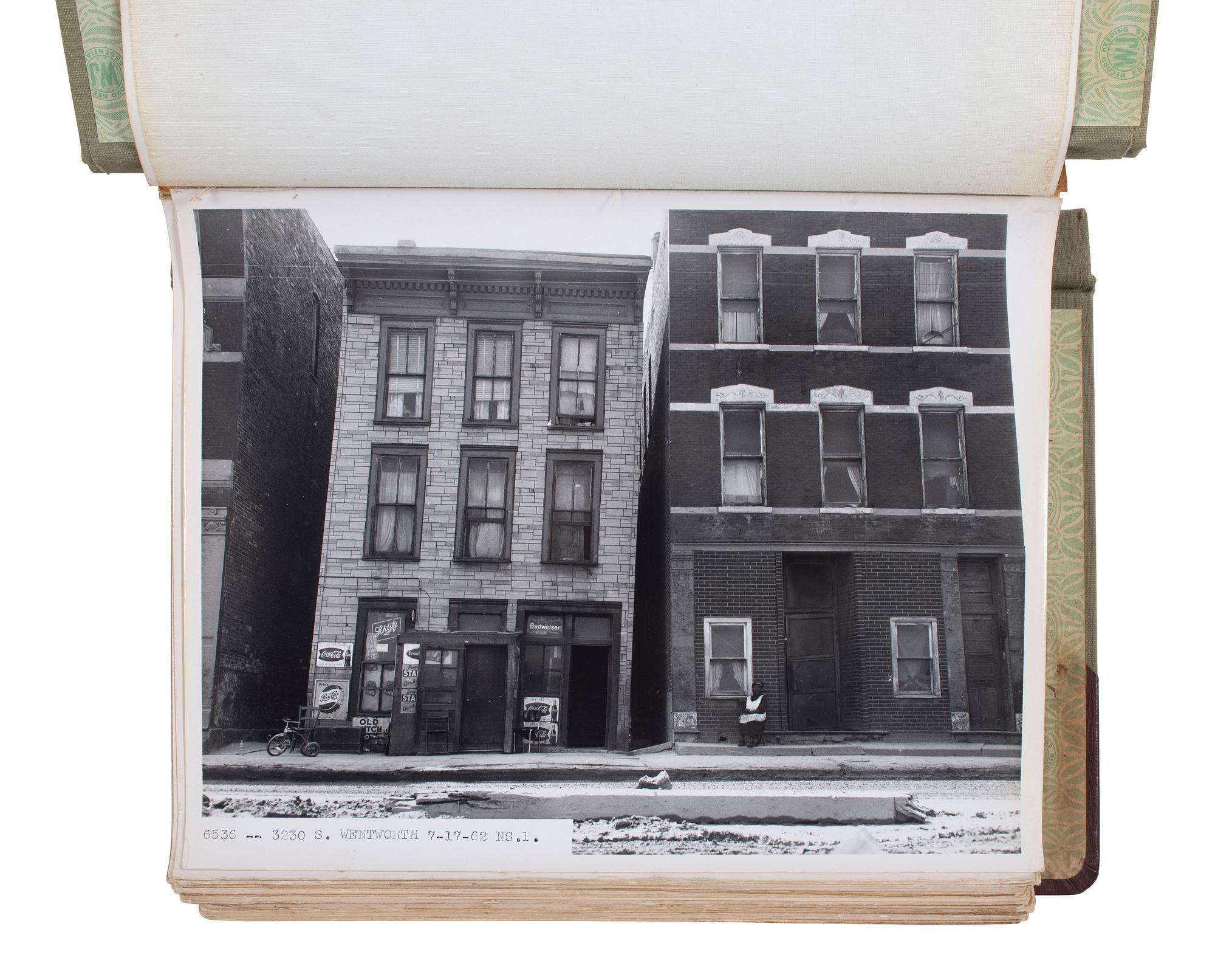[SEGREGATION] -- [CHICAGO]. A group of over 300 images documenting the construction of the Dan Ryan Expressway and destruction of the Bronzeville neighborhood, ca 1961-1962.