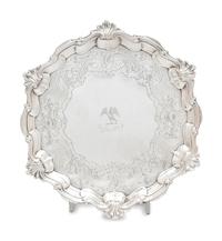 A Scottish George II Silver Salver