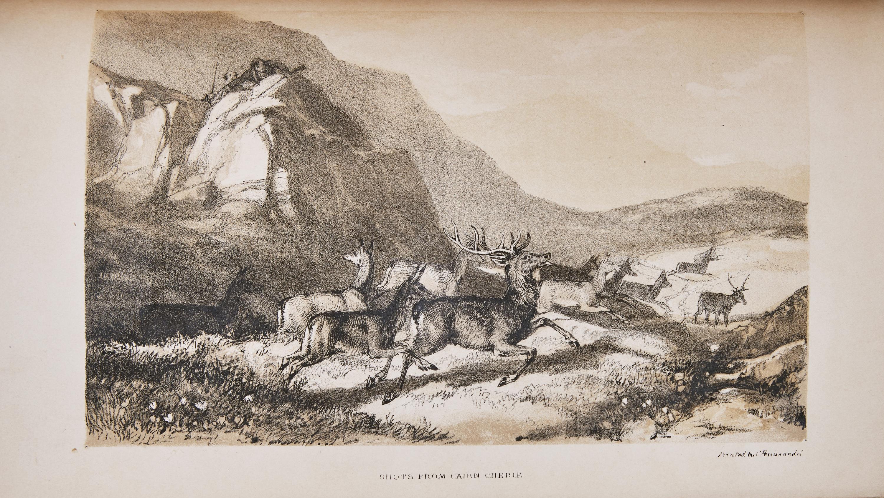 [Sporting] Scrope, William. The Art of Deer-Stalking...
