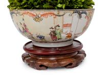A Chinese Famille Rose Porcelain Small Punchbowl