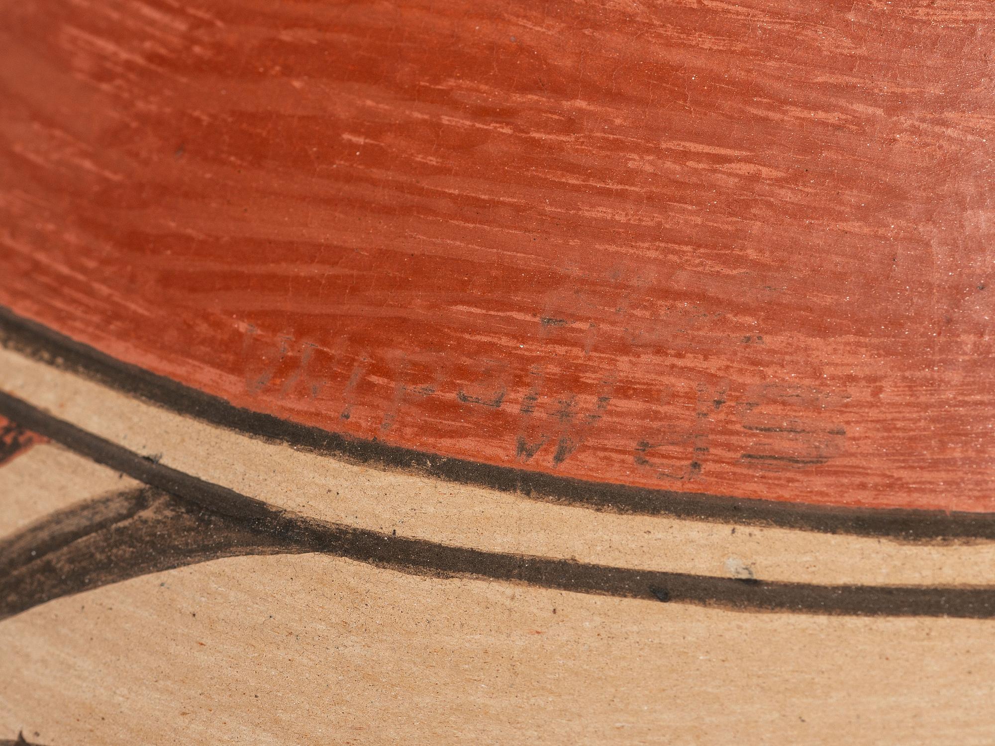 Polychrome Pottery Jar