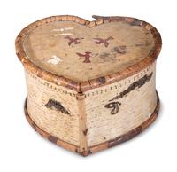 Northeastern Quilled Birchbark Box