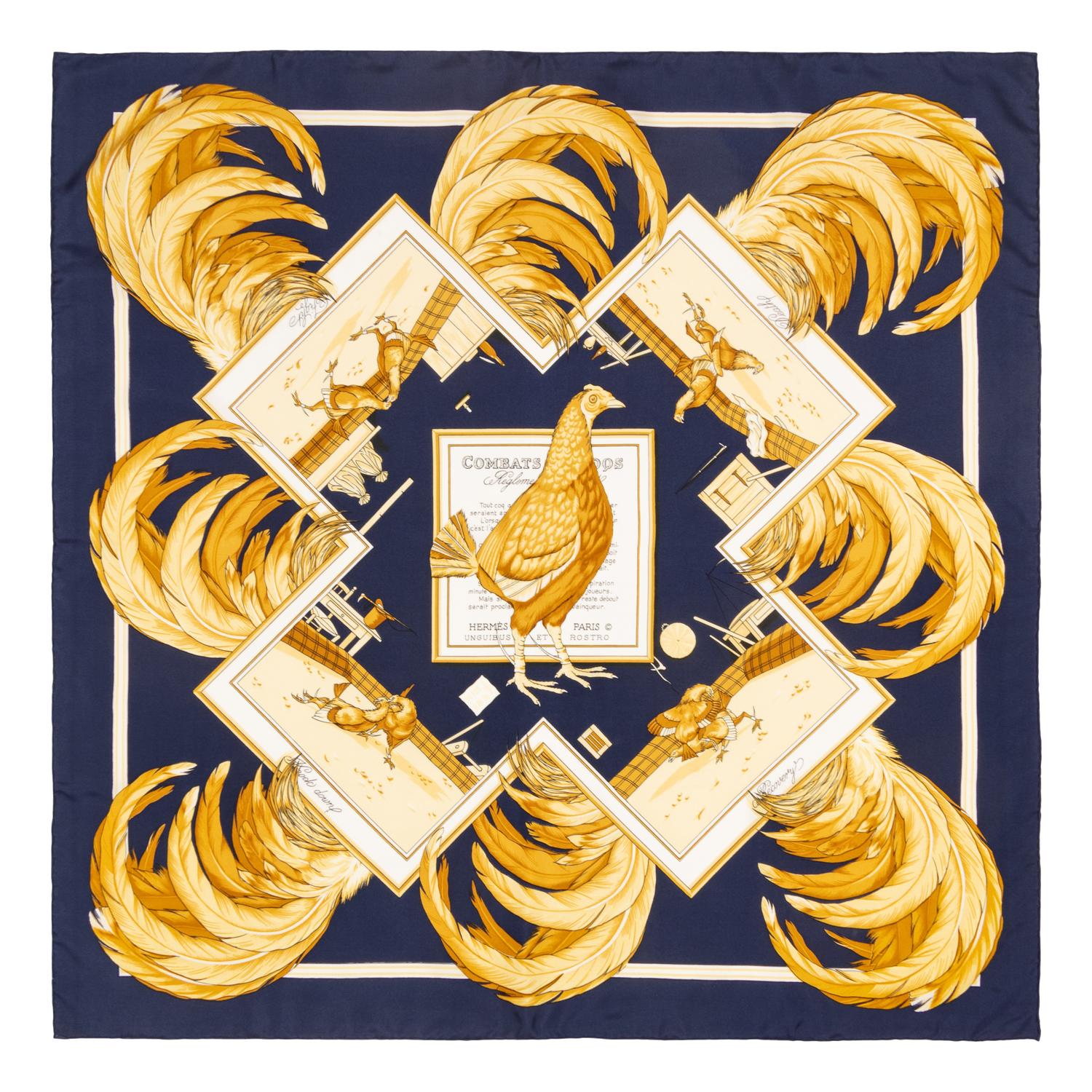 Three Hermès Scarves