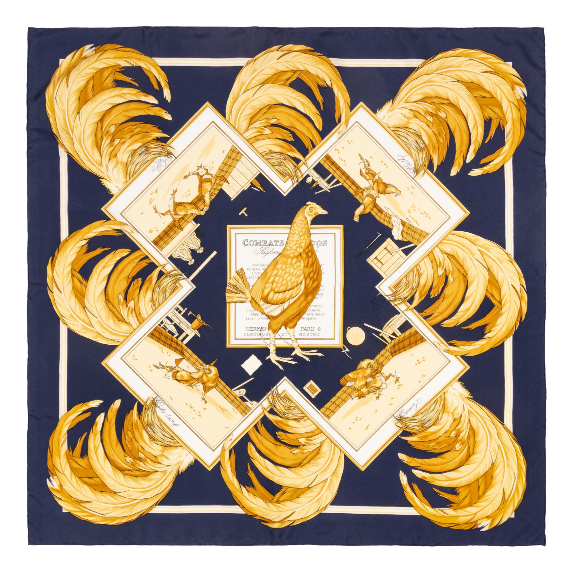 Three Hermès Scarves