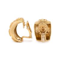 Katy Briscoe, 'E2', Yellow Gold Earrings