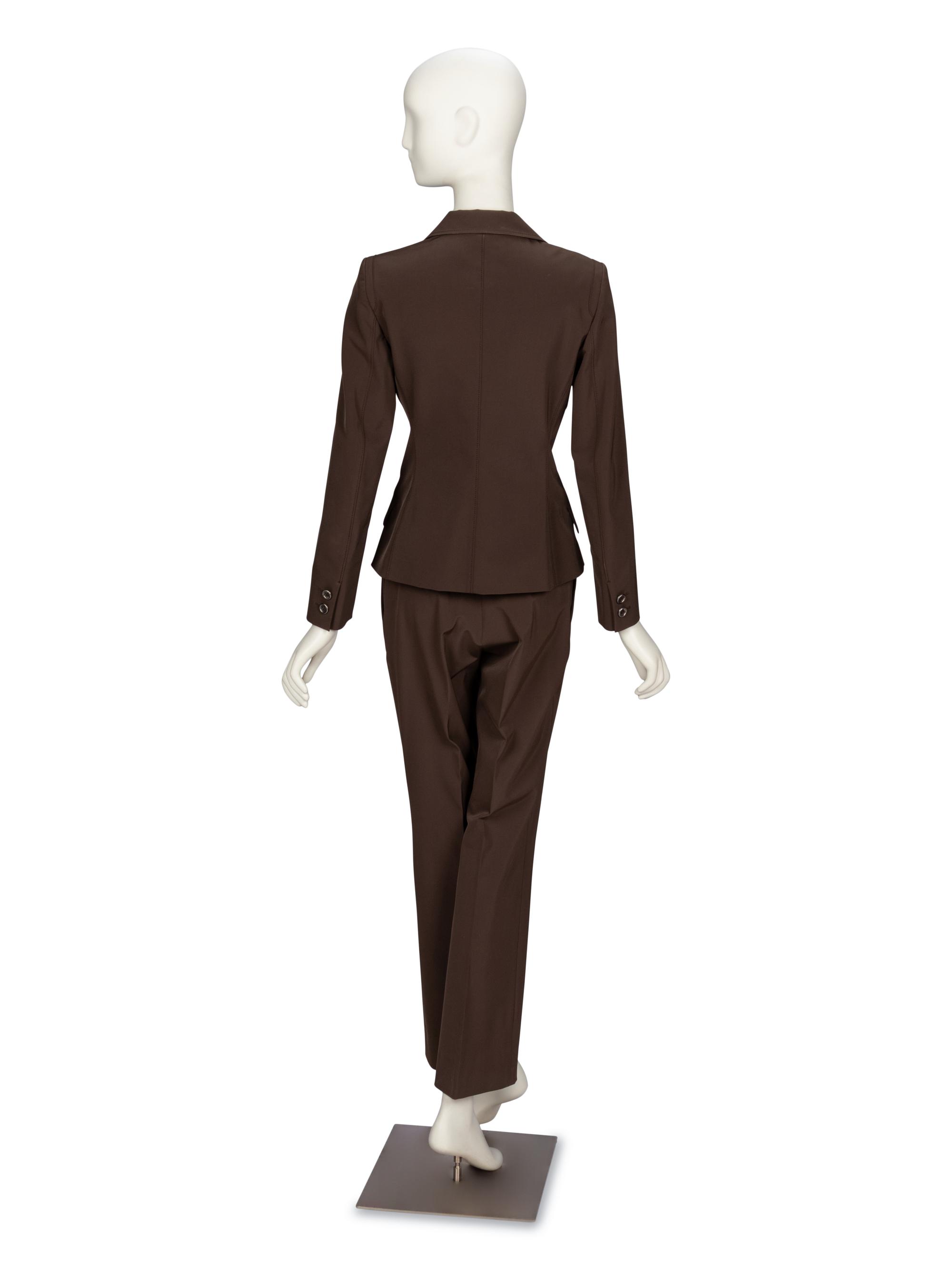 Prada, Khaki Twill Pantsuit