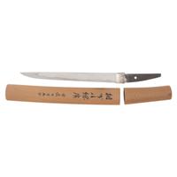 Attractive Old Japanese Tanto in Shira-Saya with Sayagaki, Signed "Masahiro"