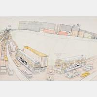 The Dan Ryan Expressway, 43rd St., 1989