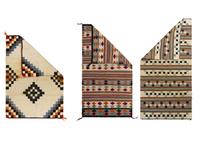 Navajo Double Saddle Blankets