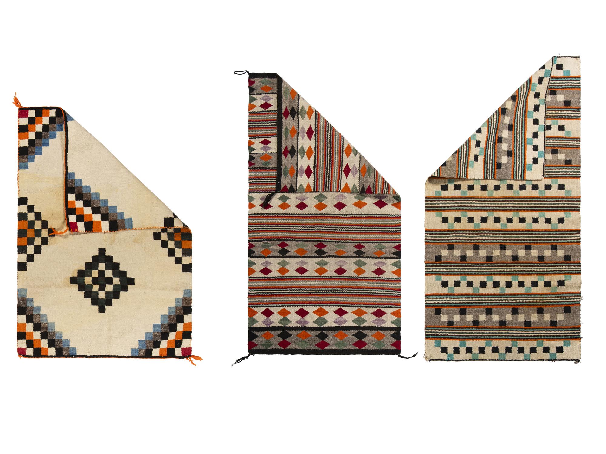 Navajo Double Saddle Blankets