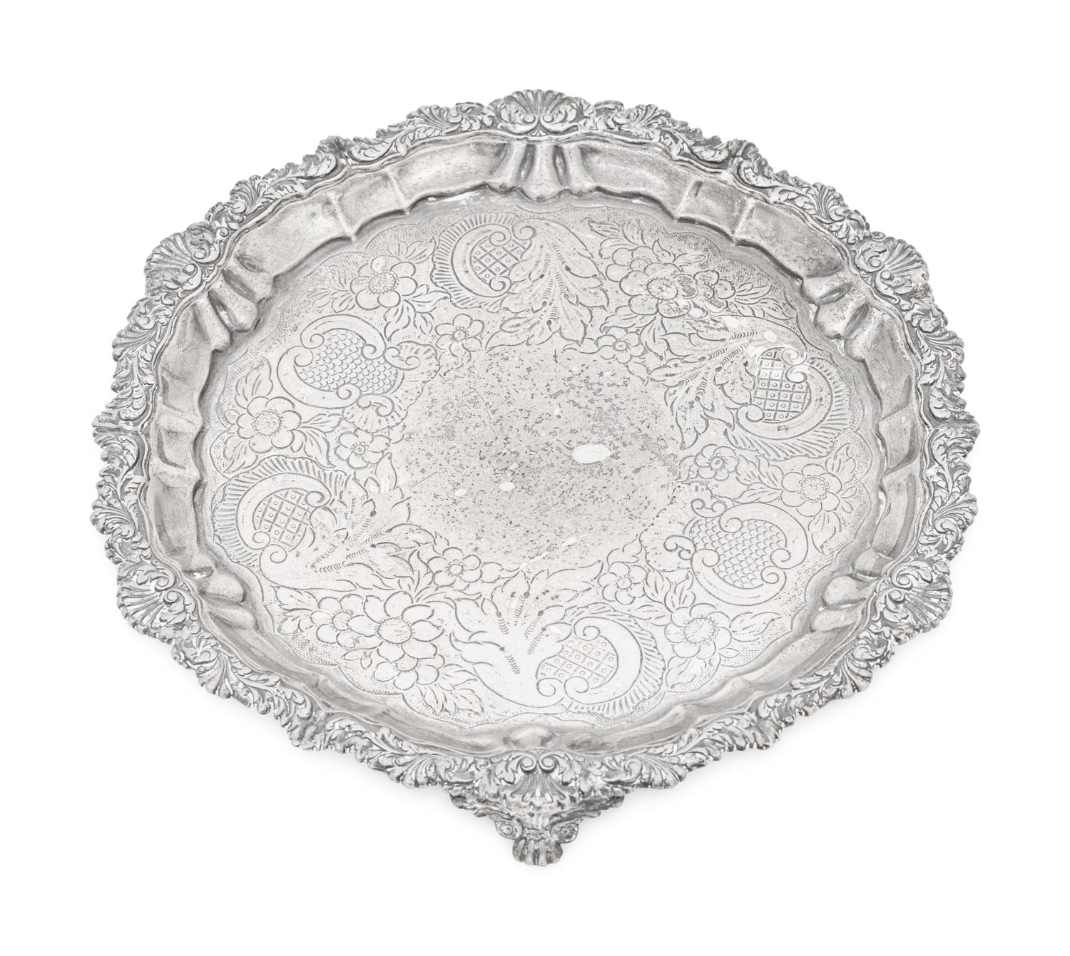A George IV Silver Salver