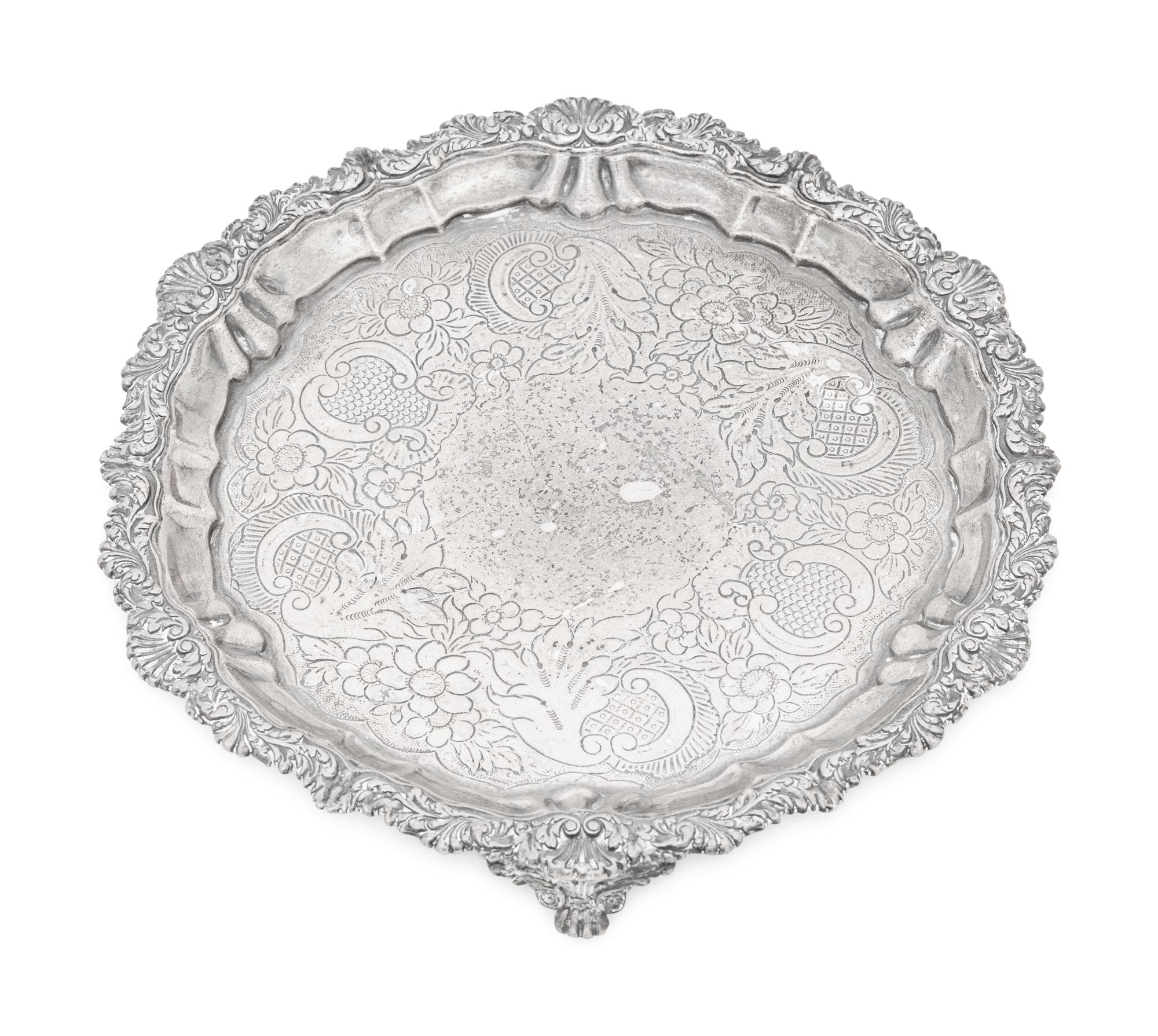 A George IV Silver Salver