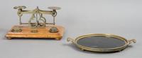 A Postal Scale, probably English, Width of first 8 inches.