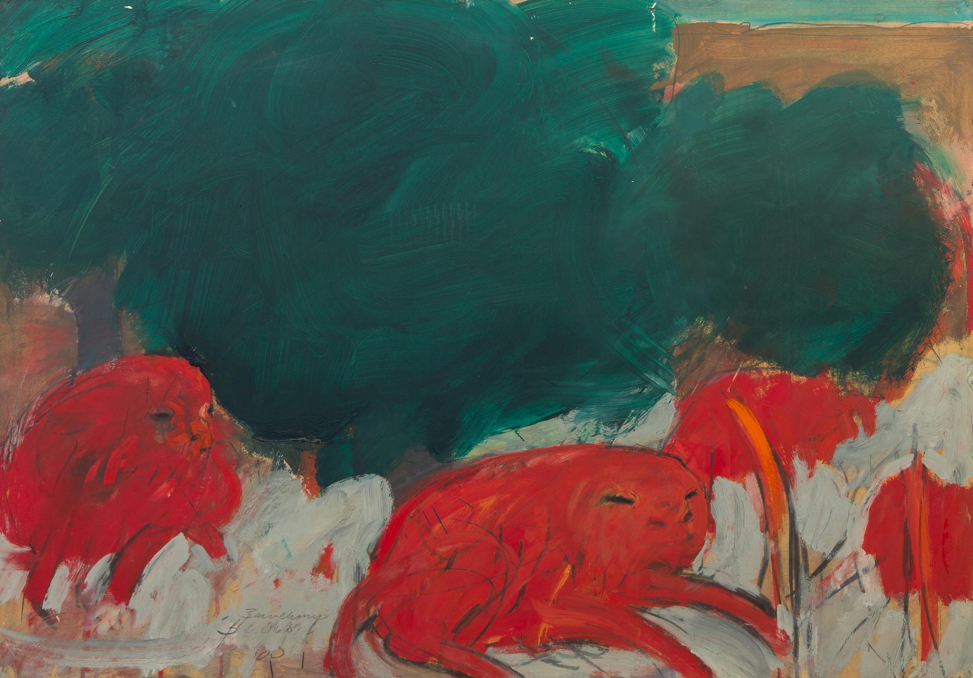 Robert Beauchamp, (American, 1923-1995), Untitled #1, 1960