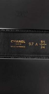 Chanel, Three Leather Belts