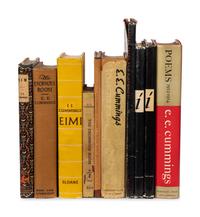 CUMMINGS, E.E. (1894-1962). A group of 10 works by Cummings, comprising: