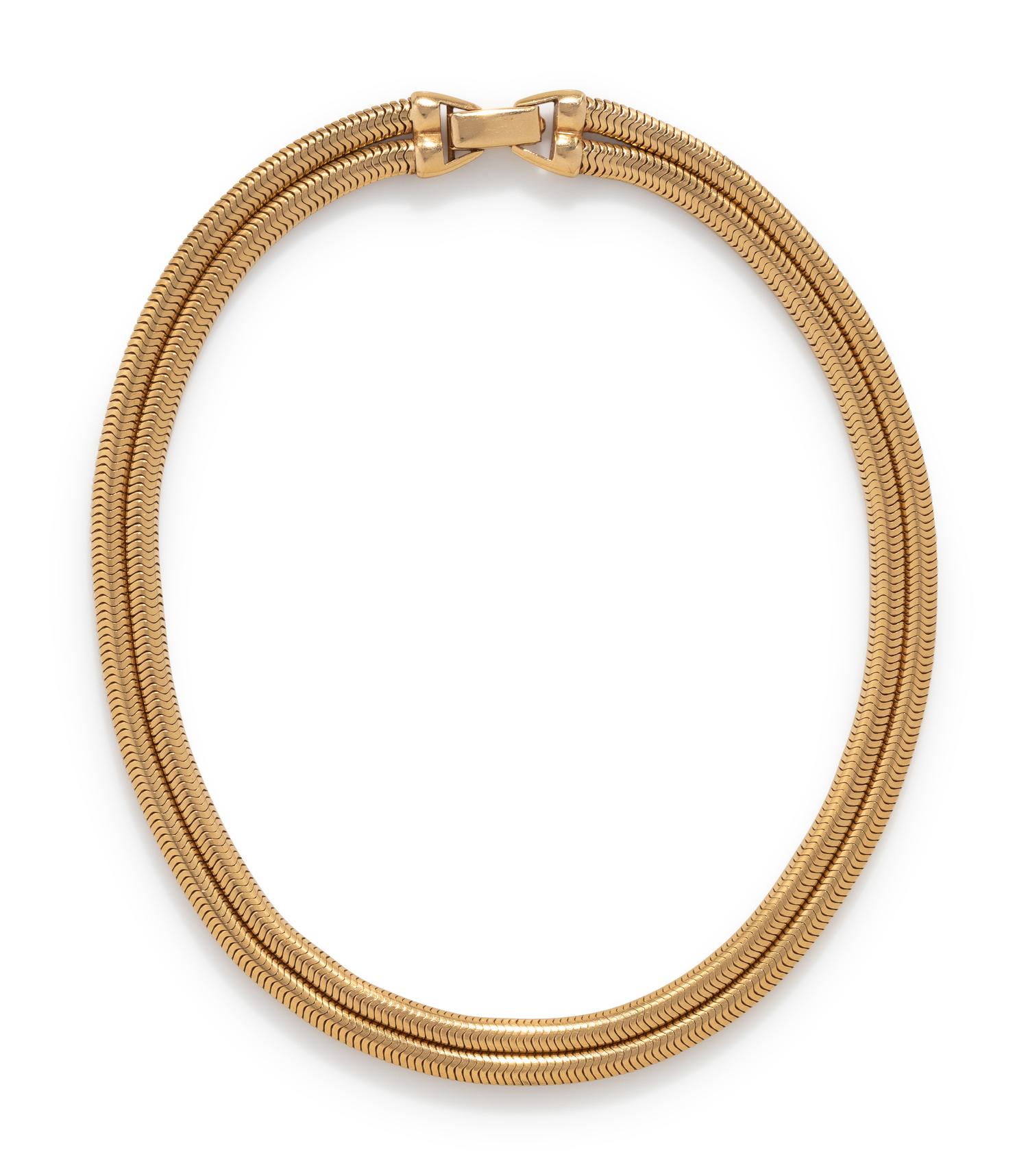 YELLOW GOLD NECKLACE