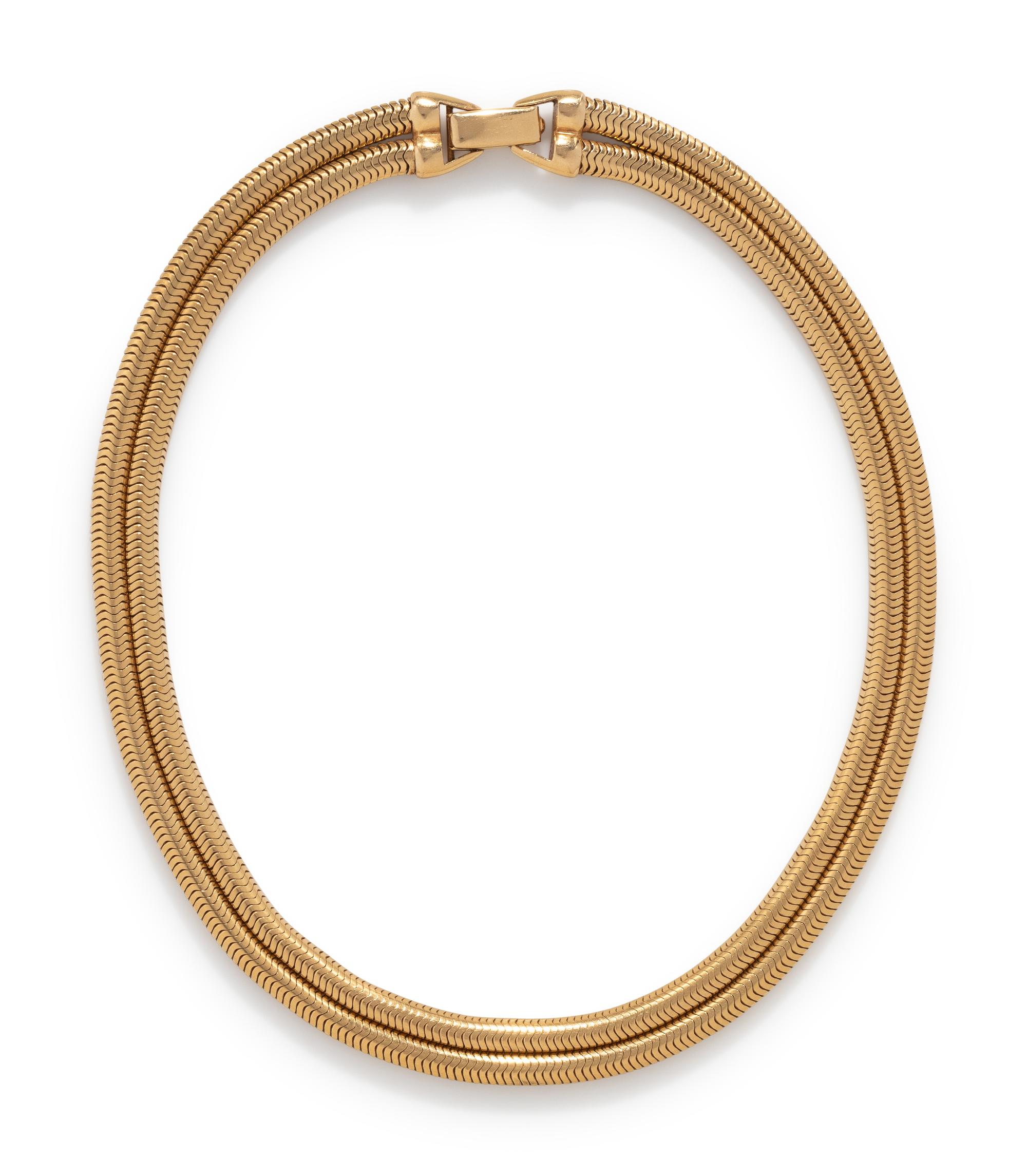 YELLOW GOLD NECKLACE