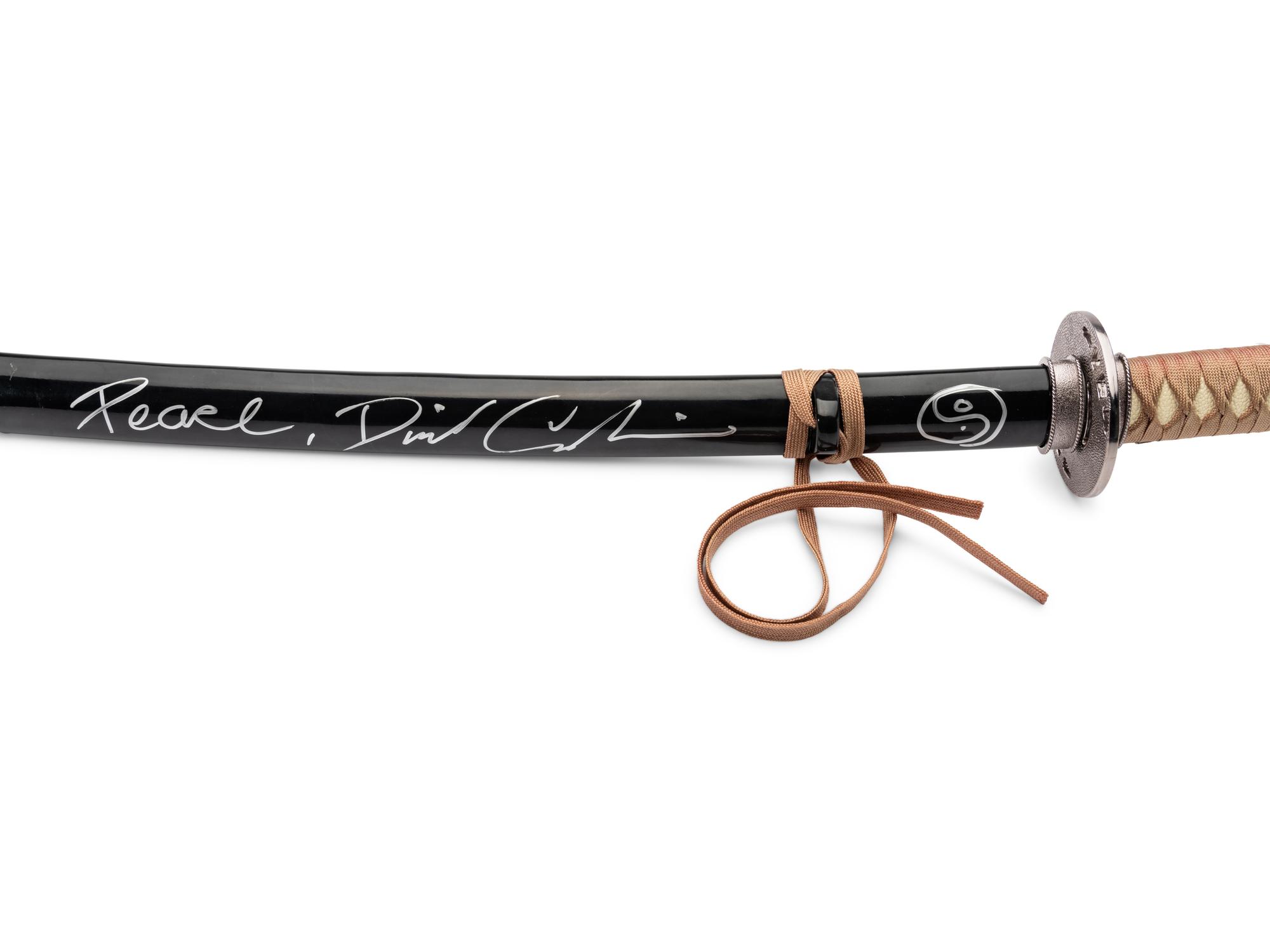 (Film Memorabilia) Prop Sword from Kill Bill . Miramax, 2003.