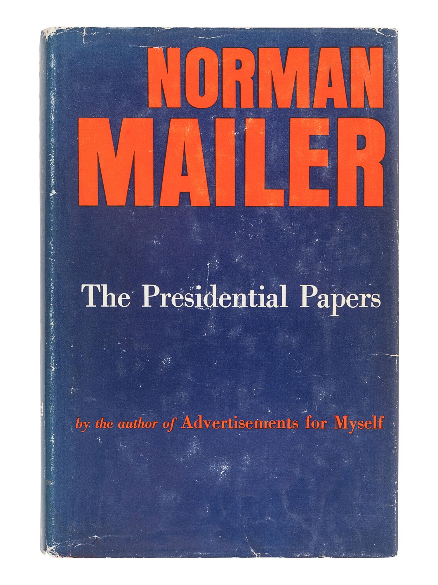 [MAILER, Norman (1923-2007)]. A group of 4 FIRST EDITIONS by Mailer, comprising: