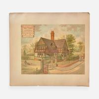 [Architecture] [Philadelphia] (Practical Illustrations of Various Combinations of Harrisons' "Town and Country" Ready Mixed Paints)