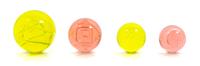 Mark Matthews, (American, b. 1948), Collection of Four Art Glass Marbles
