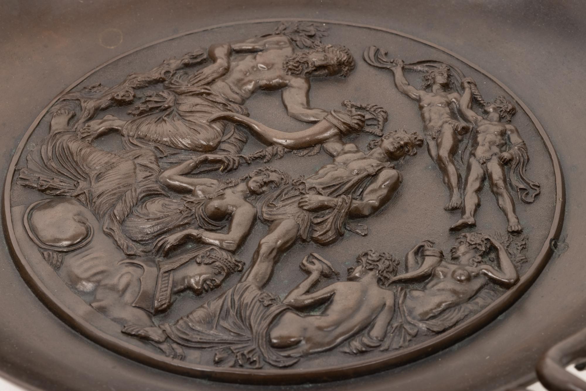 A French Grand Tour Bronze Tazza