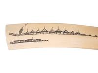 Alaskan Decorated Cribbage Board, and Iñupiat Dolls