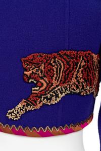 Two Geoffrey Beene Embroidered Jackets, 1990s