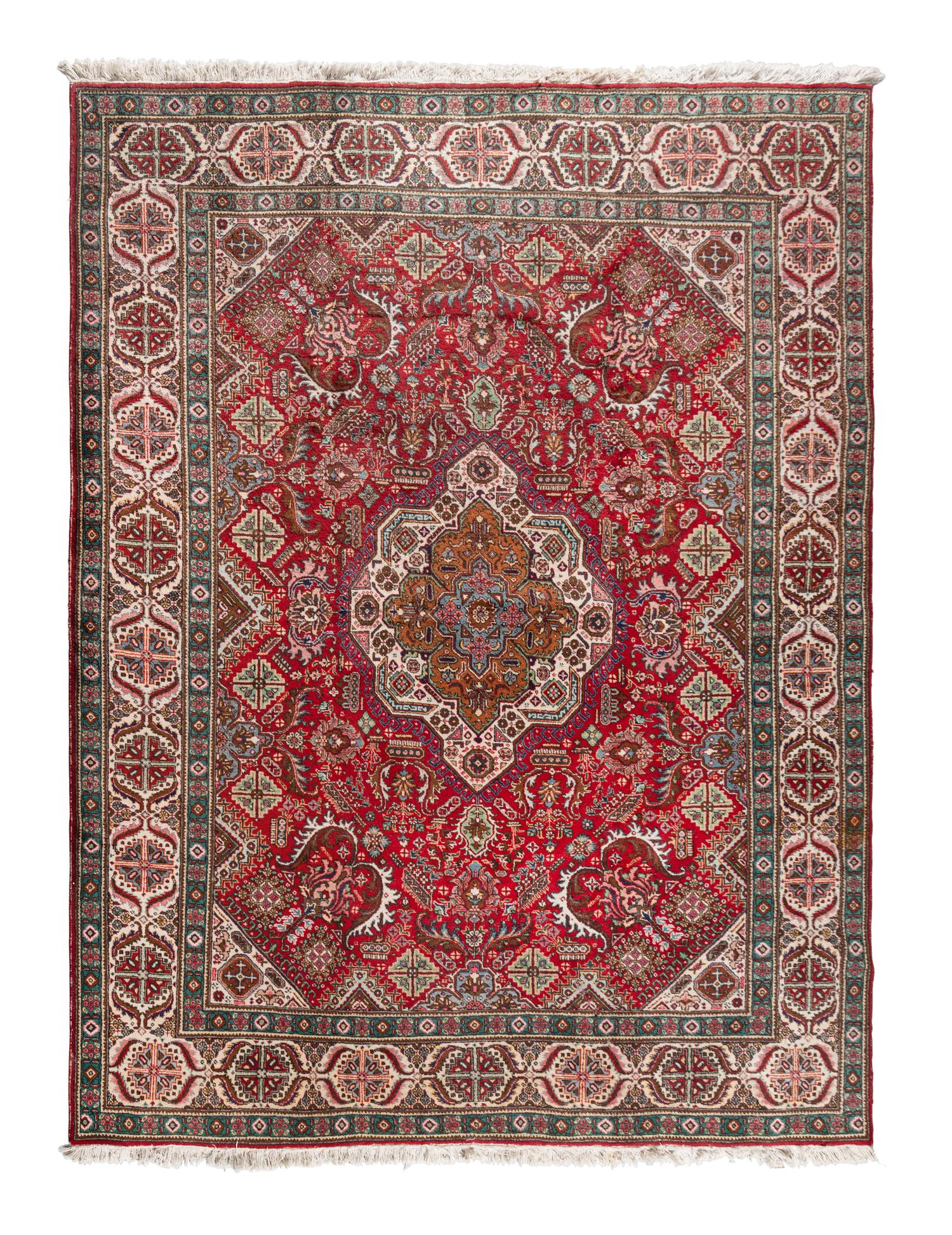 A Hamadan Wool Rug