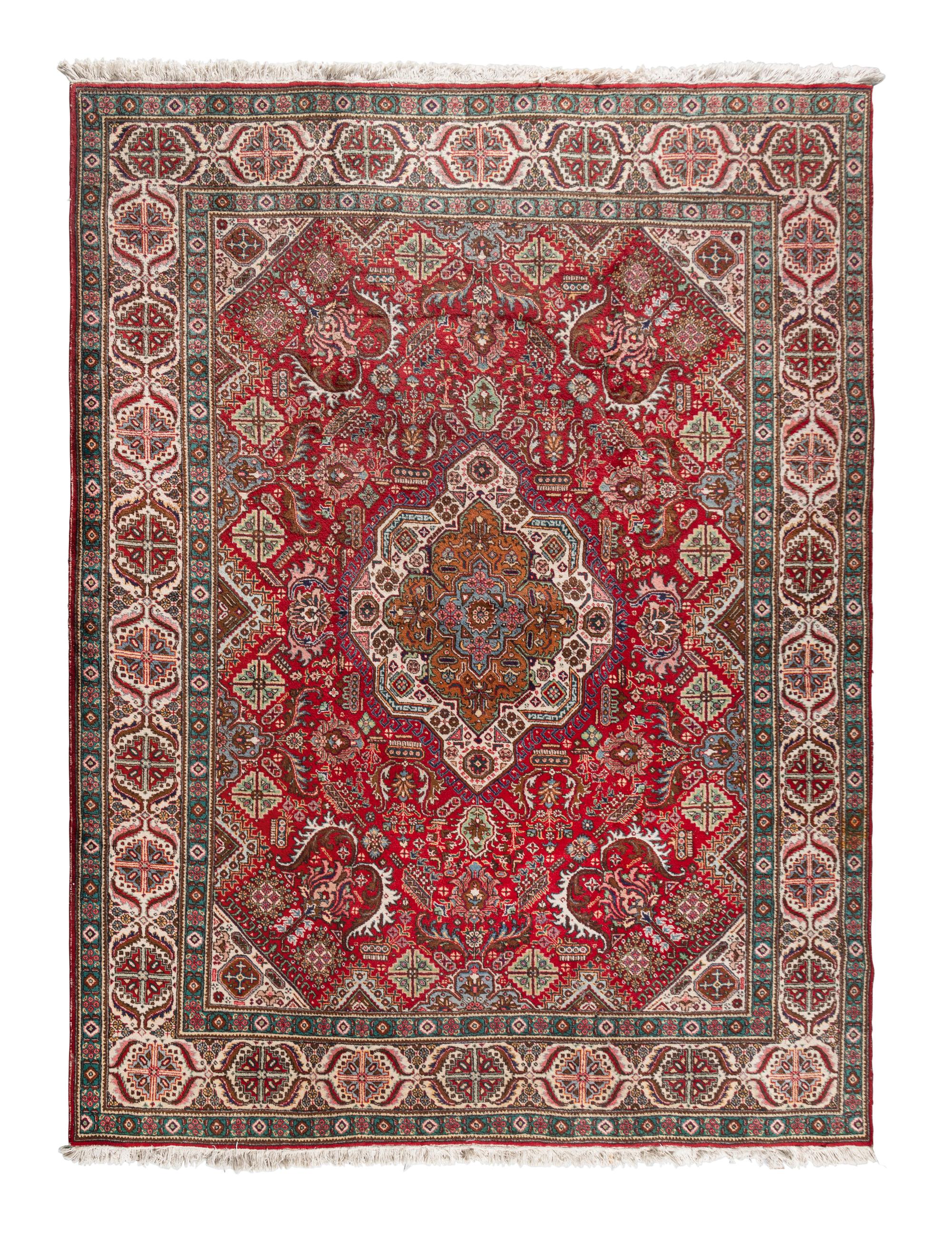 A Hamadan Wool Rug