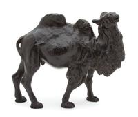 A Bronze Model of a Bactrian Camel Height 9 1/2 x length 12 1/2 inches. — 20TH CENTURY