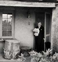 Dan Budnik (born 1933) Georgia O'Keeffe, Patio, Ghost Ranch, Abiquiu, New Mexico, March 1975