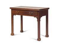 A Chippendale Mahogany Card Table