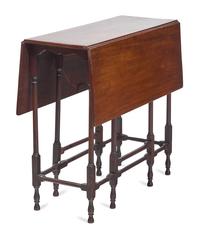 A George III Mahogany Spider Leg Table