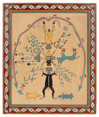Double-sided Wall Hanging and Shadow Box from Shiprock Trading Post