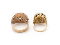 COLLECTION OF DIAMOND RINGS