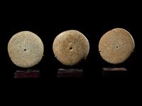 Three Neolithic Stone Discoidals