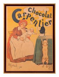 A French poster for Chocolat Carpentier by H. Gerbault