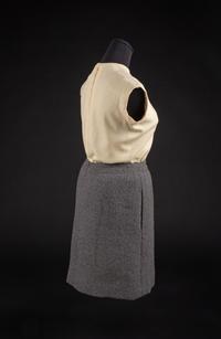 Christian Dior by Marc Bohan Haute Couture Ensemble, Autumn-Winter 1964 — Worn by Dame Olivia de Havilland.
