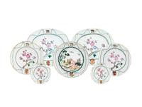 A Chinese Export Armorial Porcelain Partial Dinner Service — CIRCA 1775